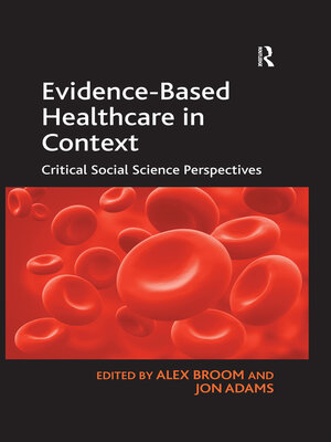 cover image of Evidence-Based Healthcare in Context